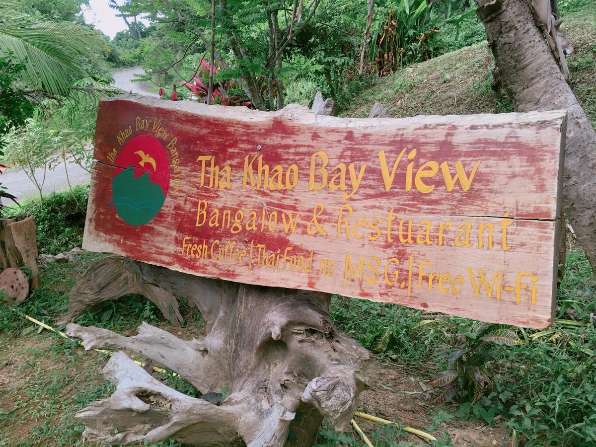 Tha Khao Bay View Bungalow Ko Yao Noi Exteriör bild
