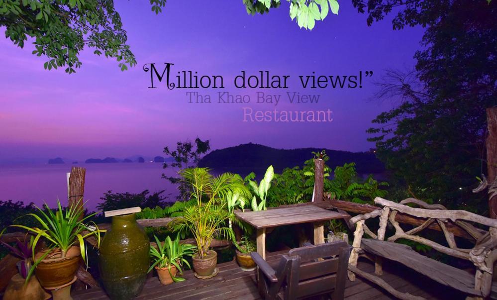 Tha Khao Bay View Bungalow Ko Yao Noi Rum bild