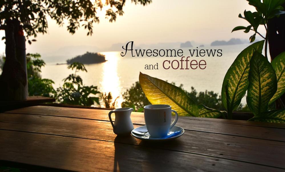 Tha Khao Bay View Bungalow Ko Yao Noi Rum bild
